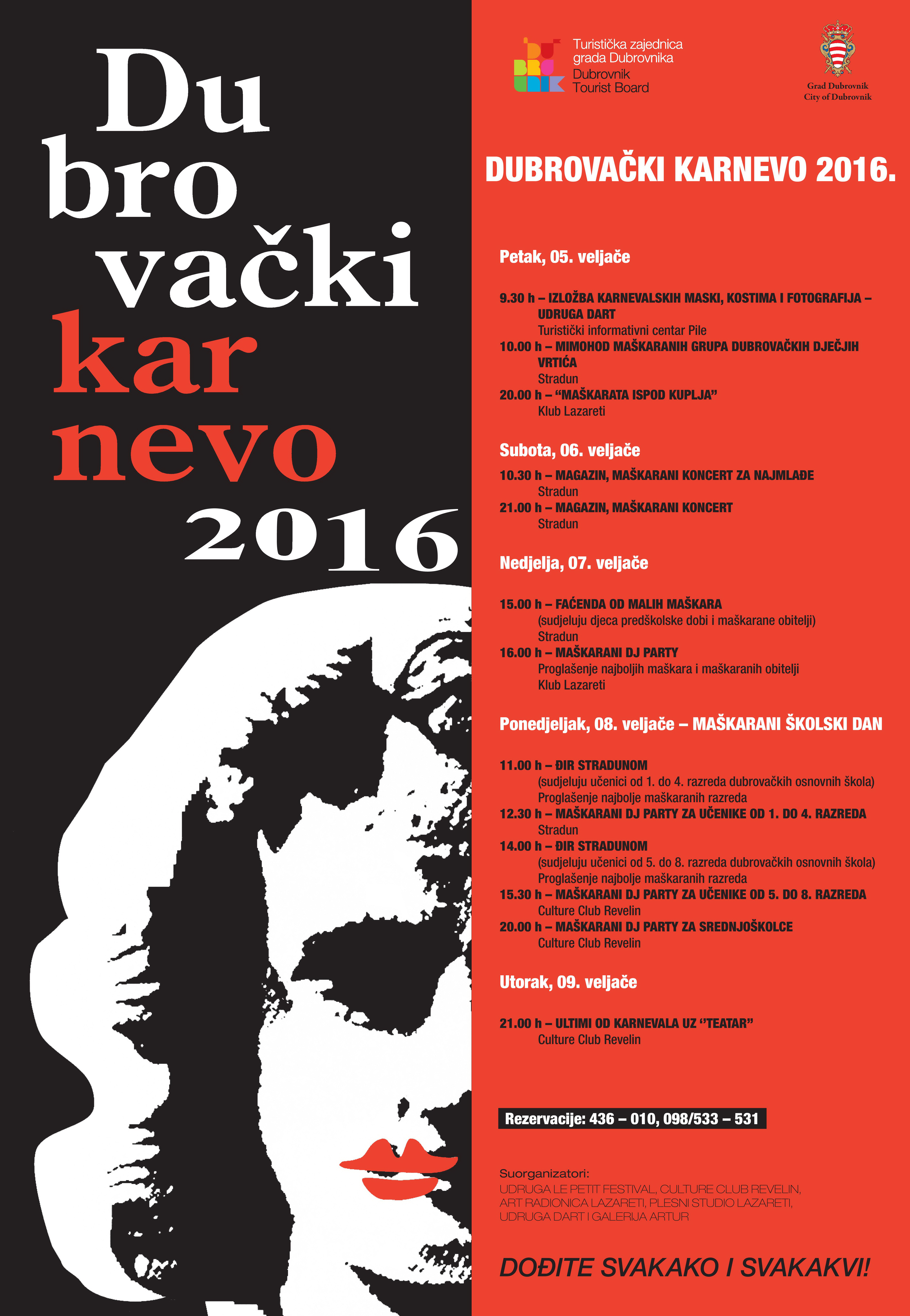 Počinje Dubrovački karnevo