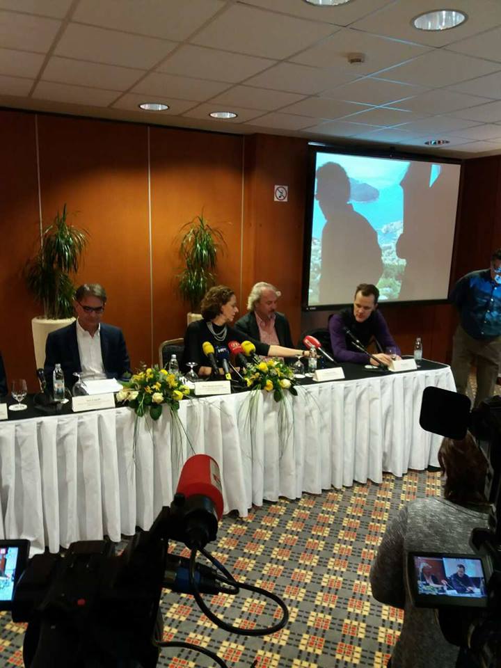 "Robin Hood: Origins" tiskovna konferencija