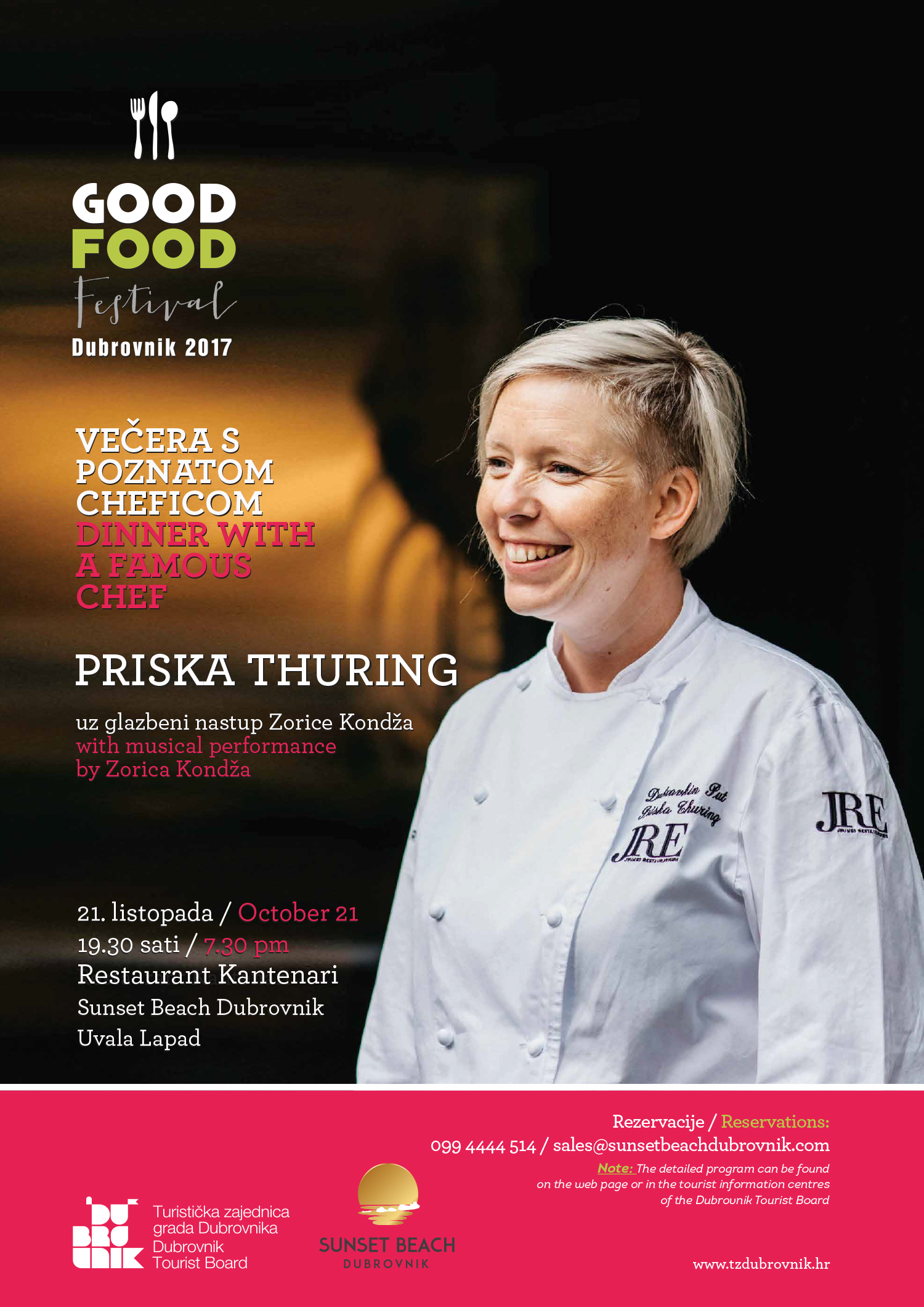 Najava trećeg dana Good Food Festivala Dubrovnik 2017.