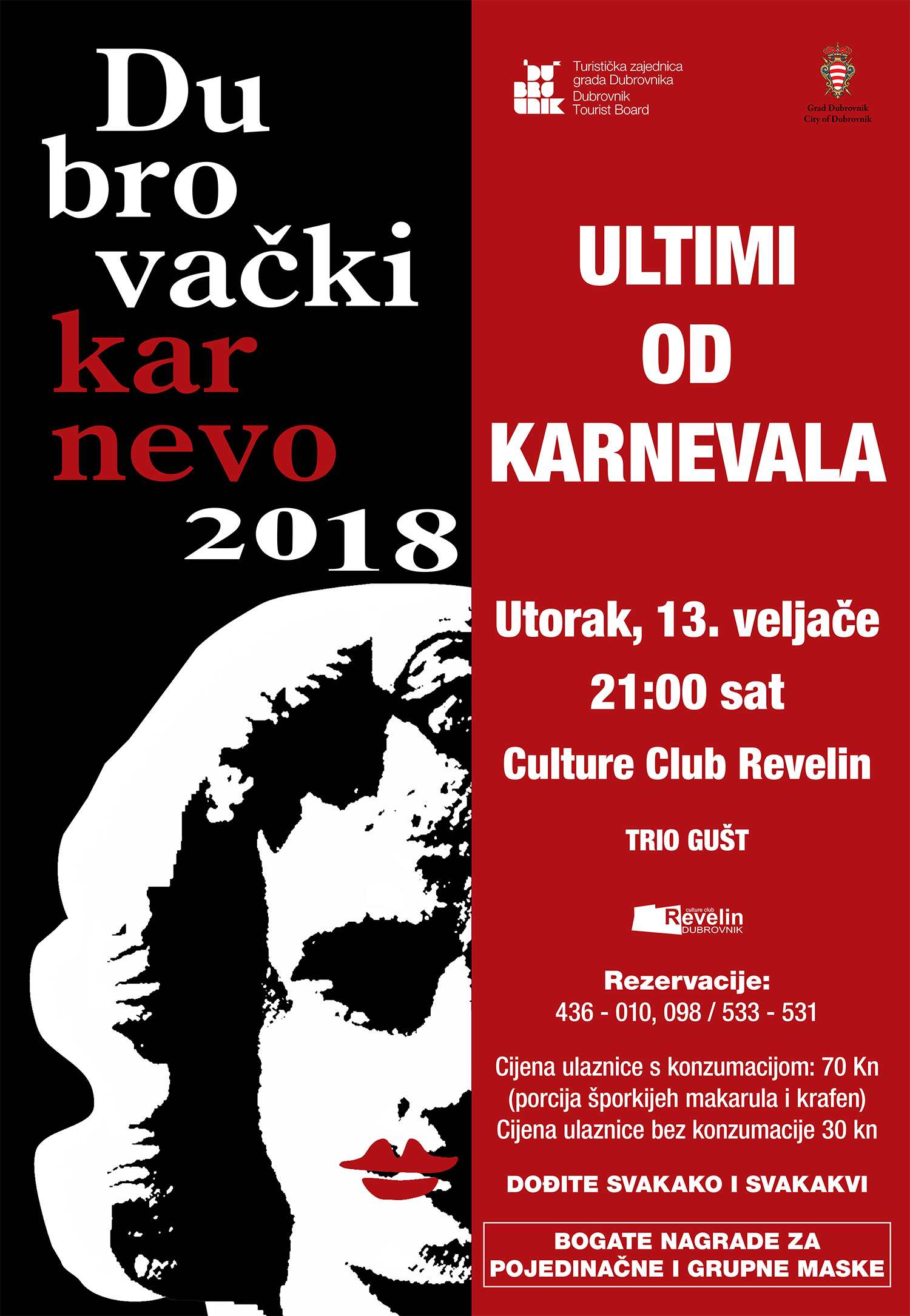 Ultimi kao vrhunac devetnaestog dubrovačkog karnevala
