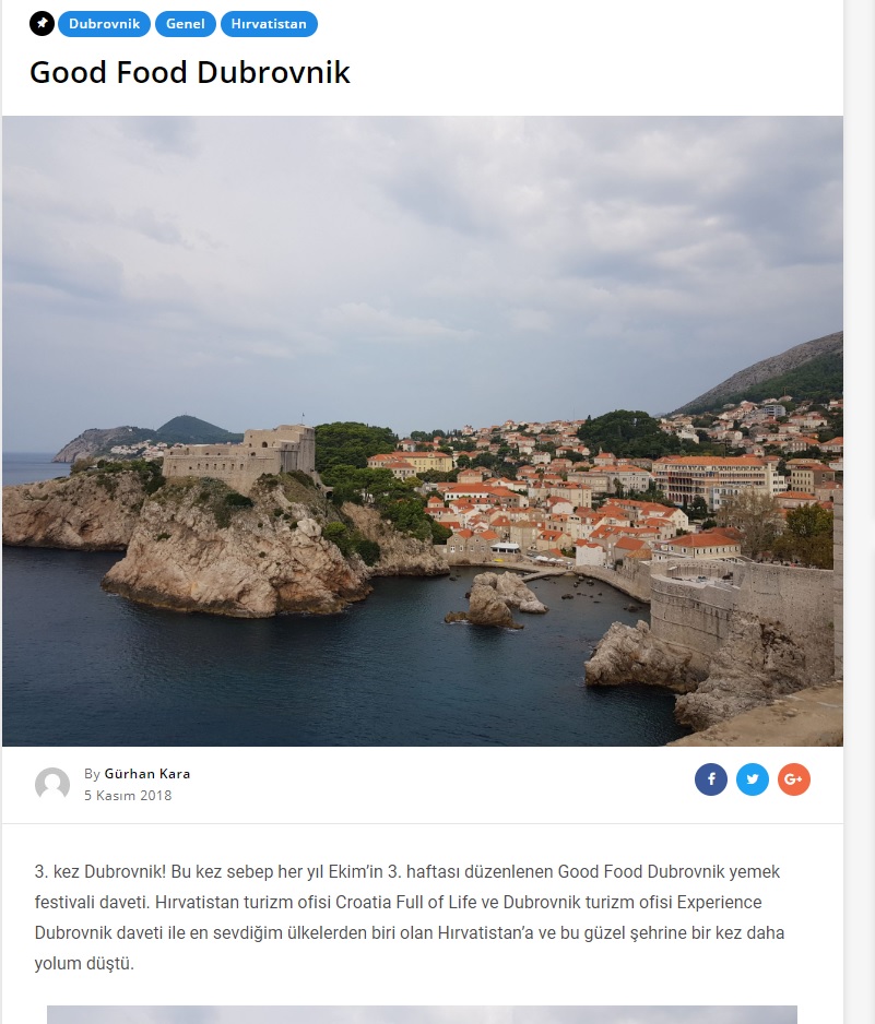 Posjet 22 inozemna novinara za vrijeme Good Food Festivala rezultirao brojnim objavama