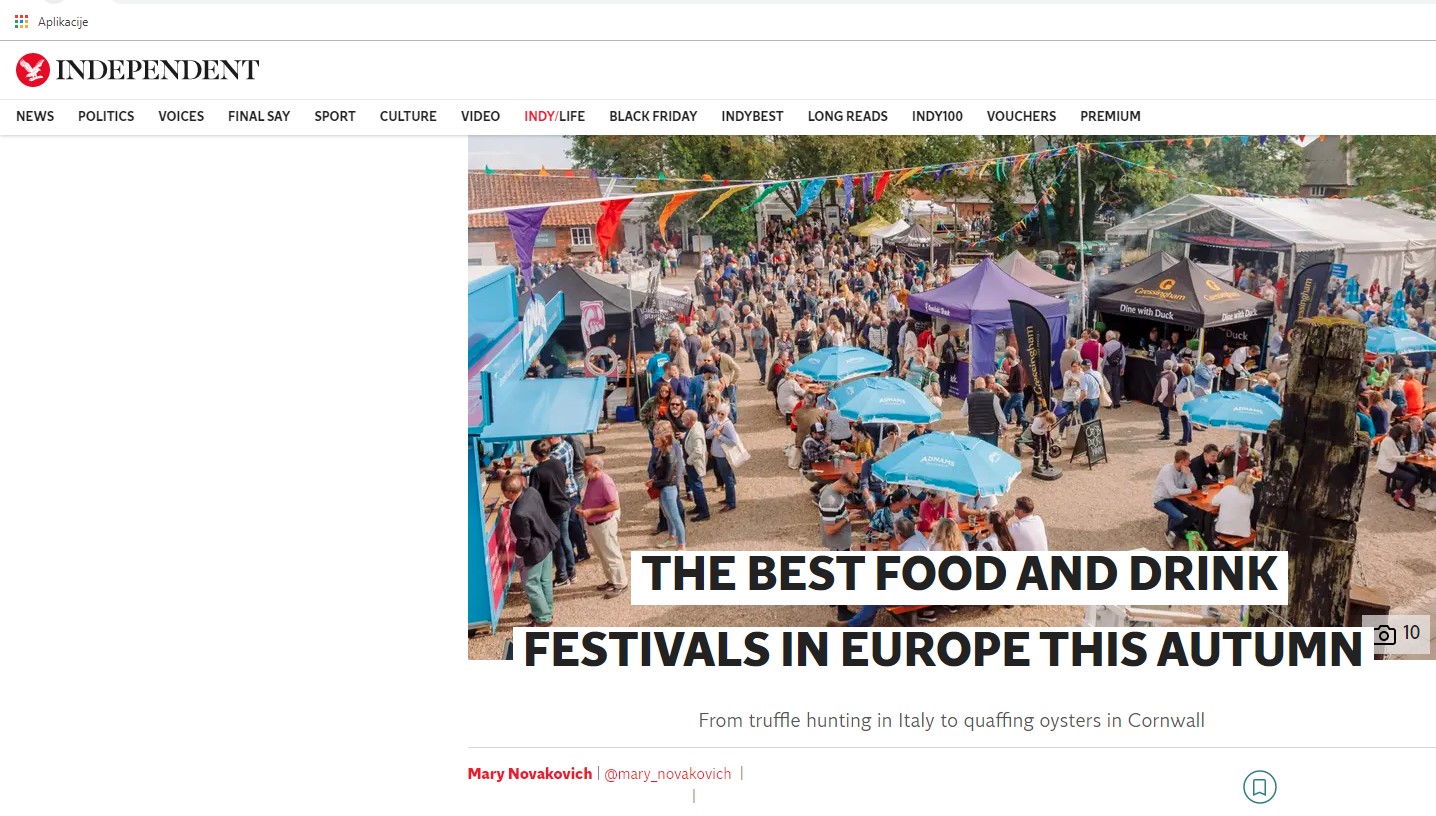 Veliko priznanje dubrovačkom Good Food Festivalu