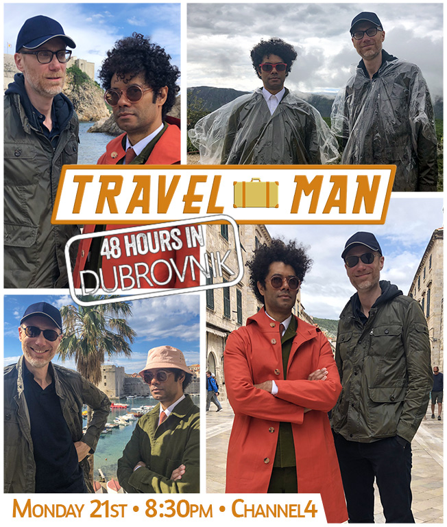 Britanski glumac Richard Ayoade i komičar Stephen Merchant na Channel 4  promoviraju Hrvatsku