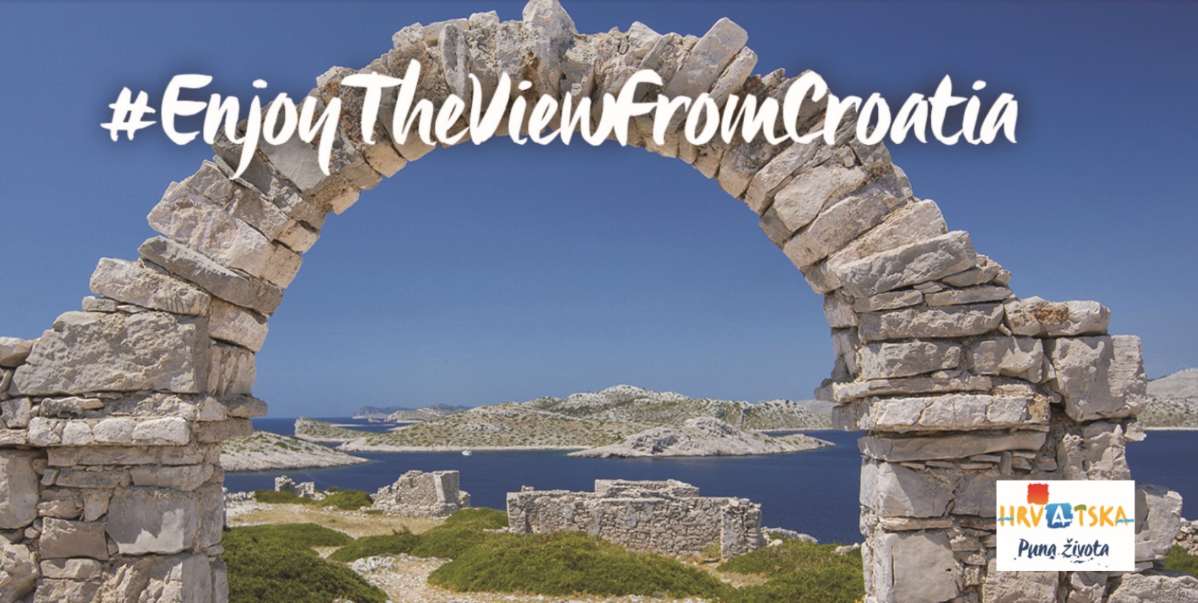 Enjoy the view from Croatia