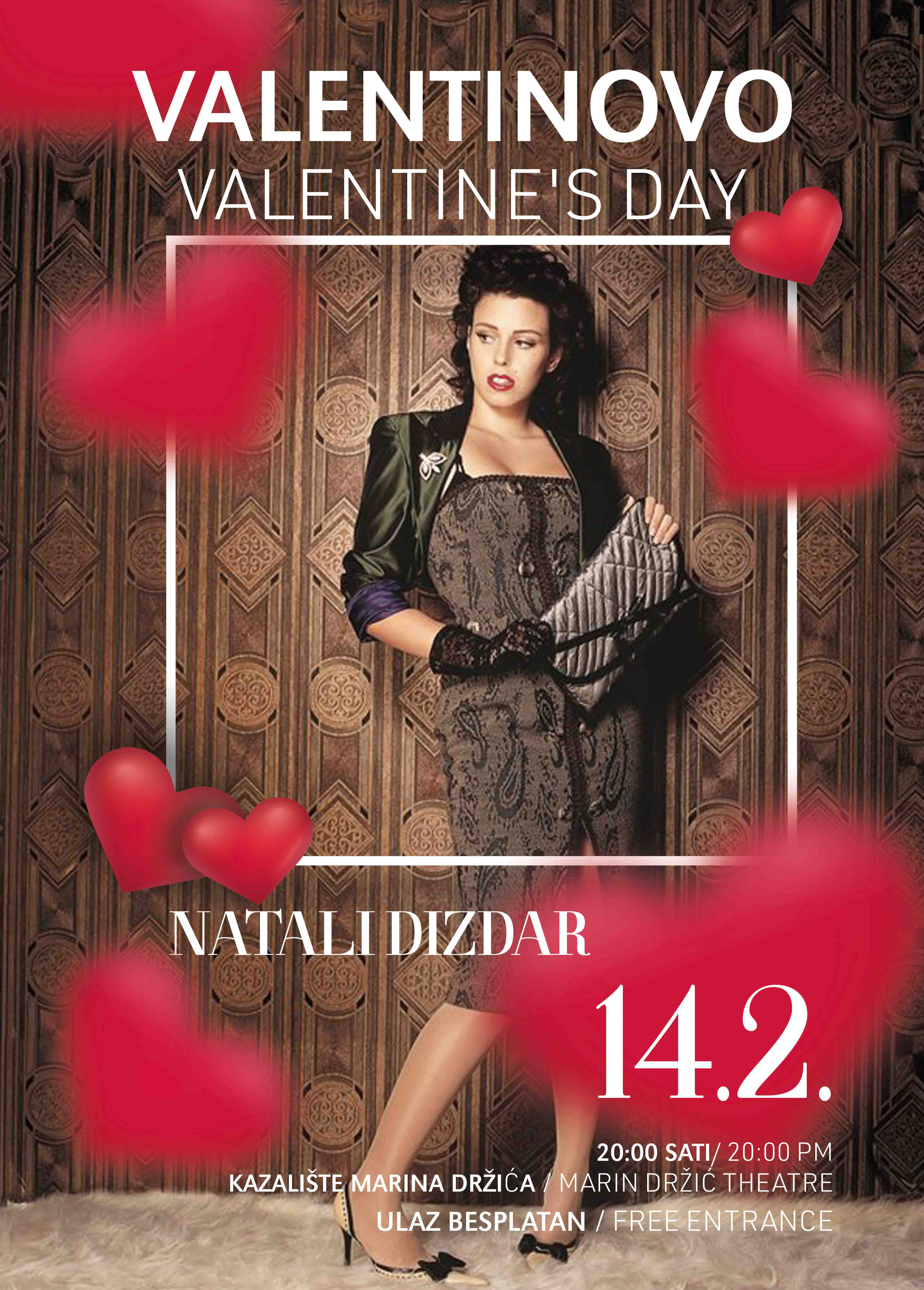 KONCERT NATALI DIZDAR ZA VALENTINOVO