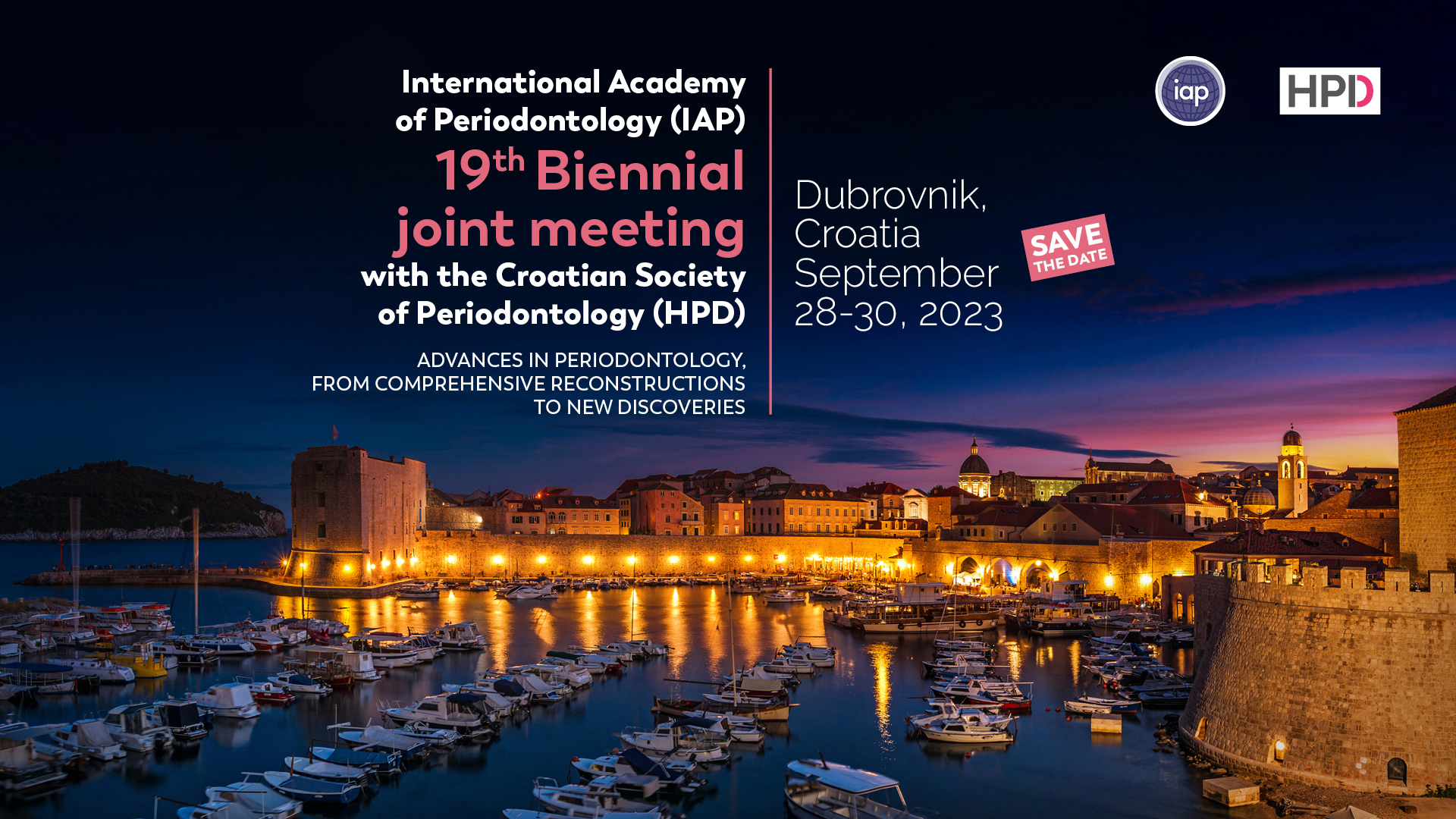 An International Periodontological Congress to be held in Dubrovnik