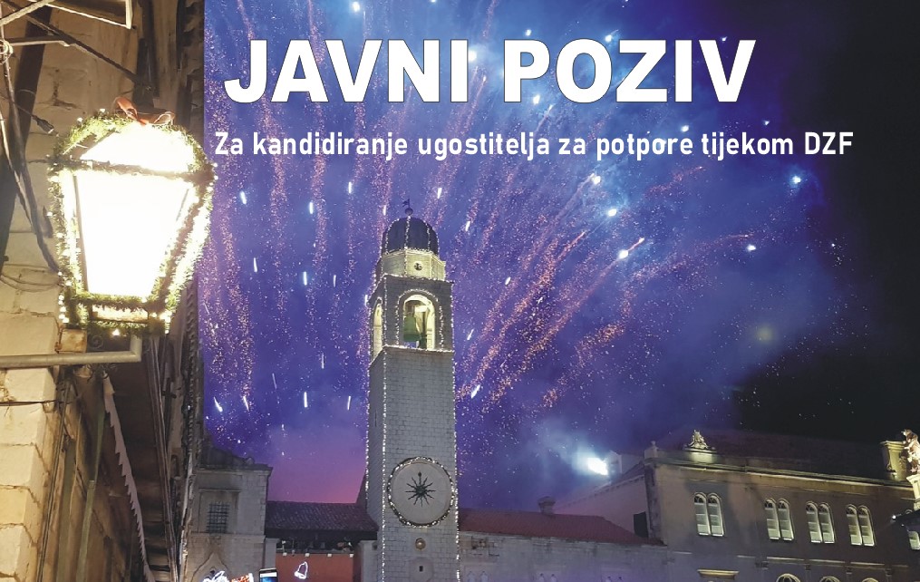 JAVNI POZIV  za kandidiranje ugostitelja