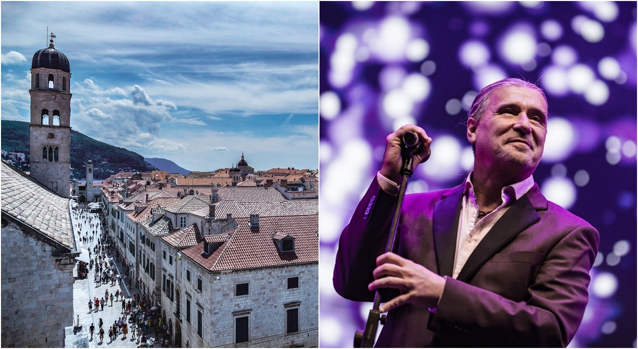 Proslava titule Dubrovnik - Šampion hrvatskog turizma 2023 uz Gorana Karana na Stradunu
