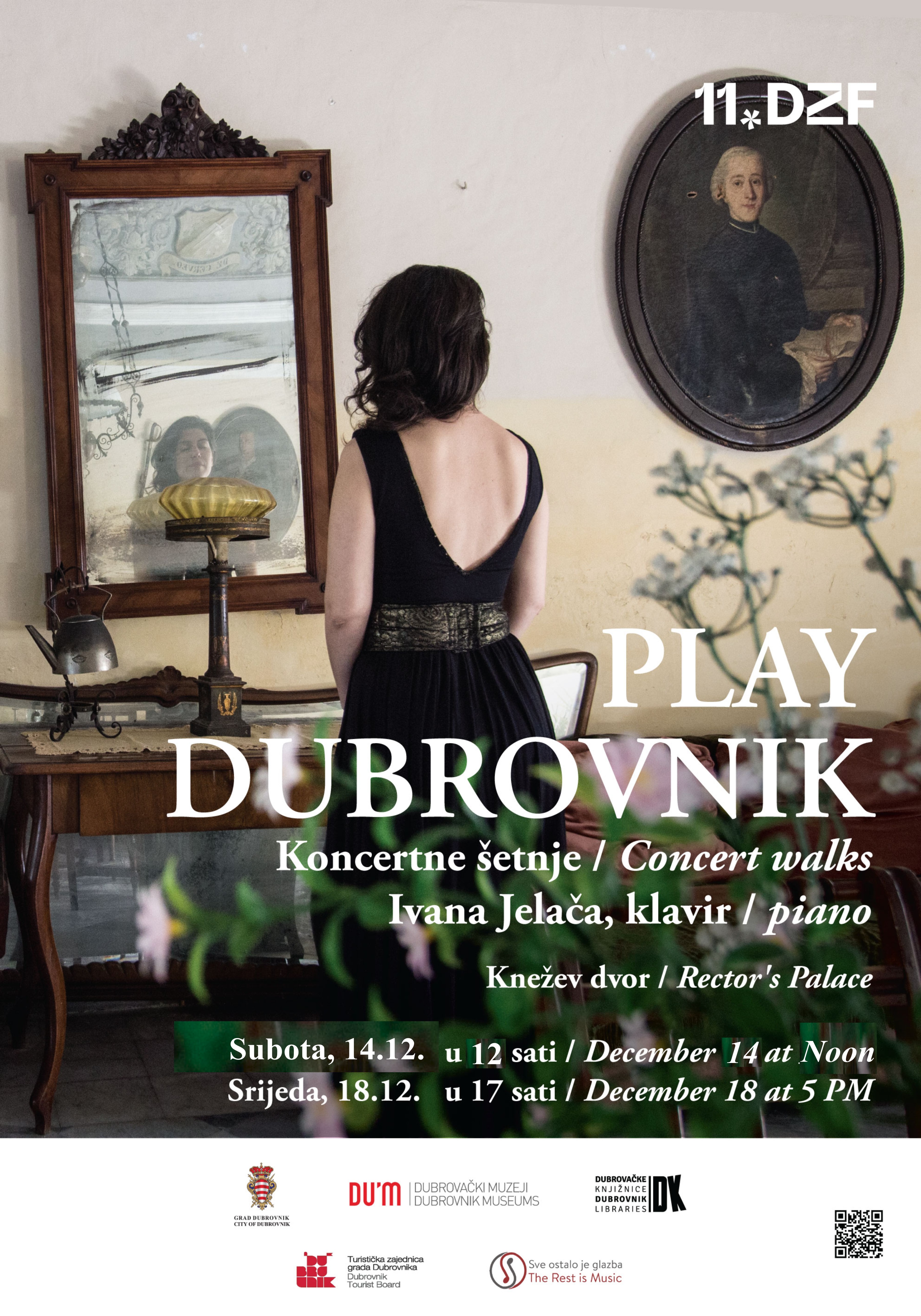Play Dubrovnik / Koncertne šetnje / Ivana Jelača, klavir