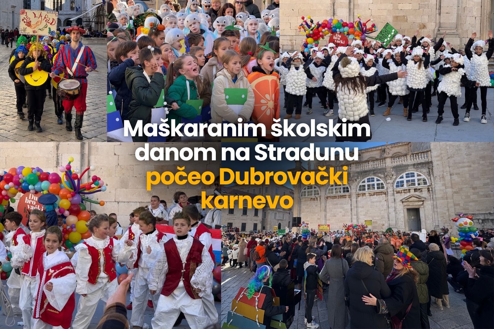 Dubrovački karnevo 2025.: Veselje, tradicija i nova iznenađenja