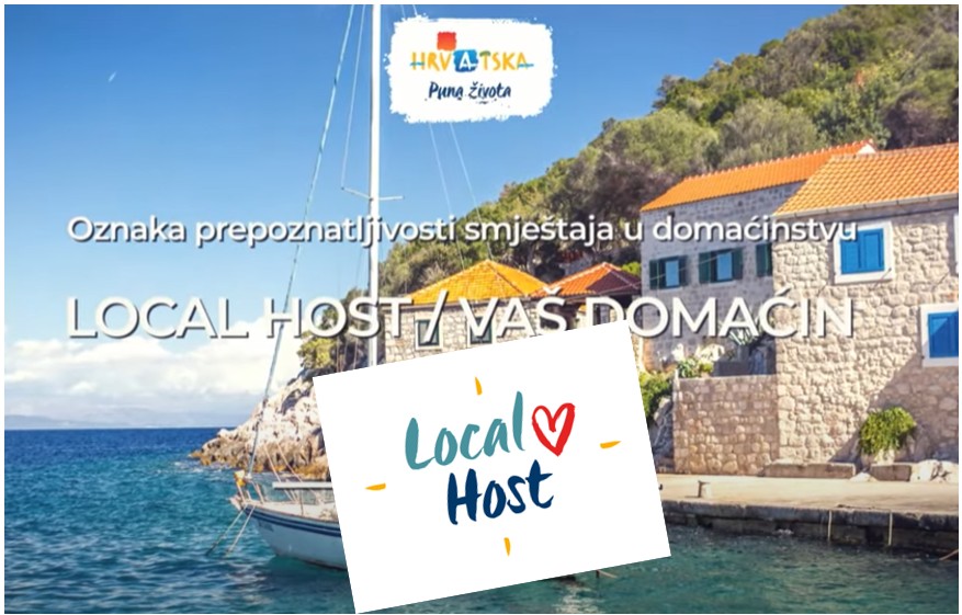 Oznaka prepoznatljivosti smještaja u domaćinstvu „Vaš domaćin / Local Host"