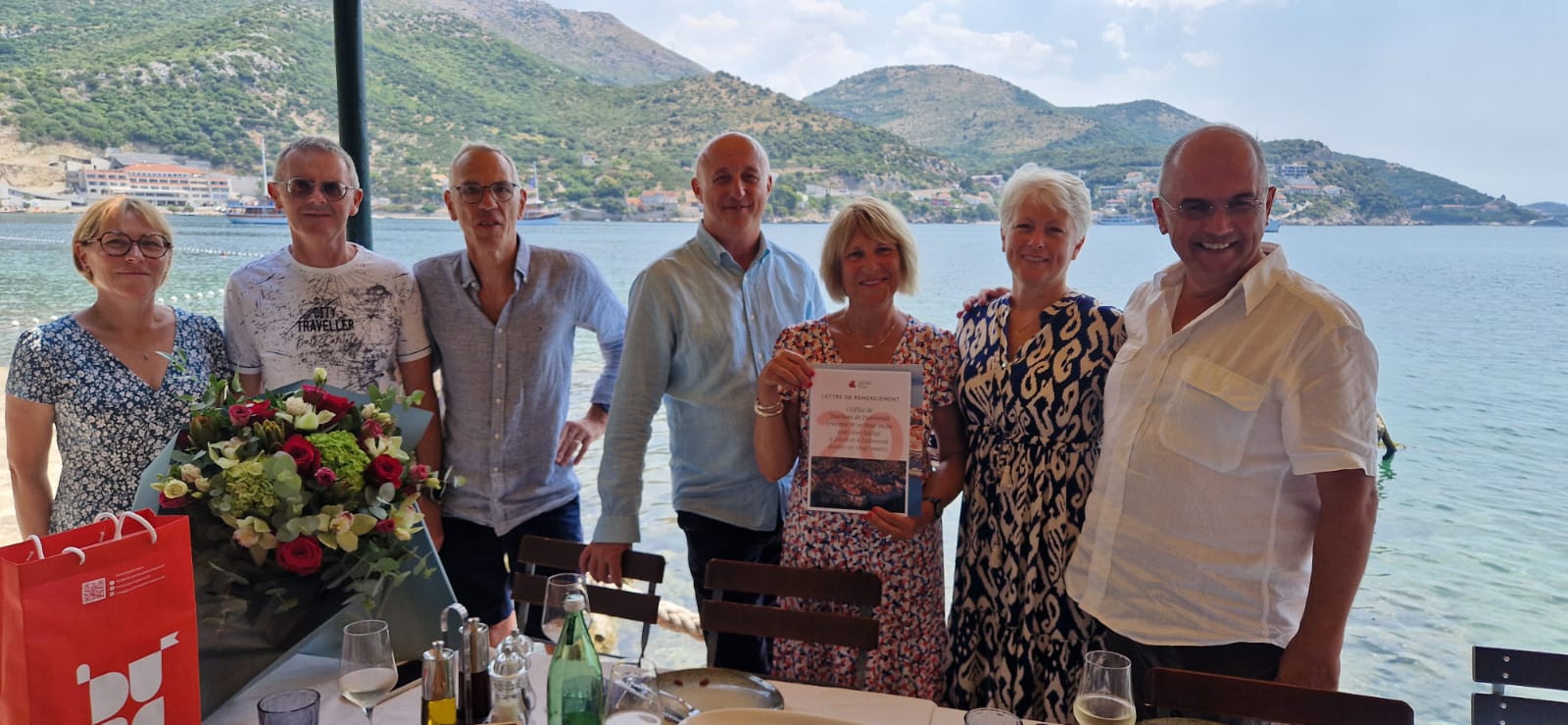 French Family Honoured for 20 Years of Loyalty to Zaton
