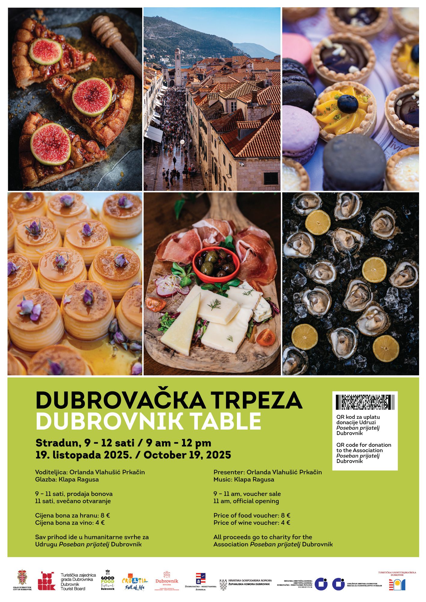 Tradicionalna humanitarna Dubrovačka trpeza u nedjelju na Stradunu