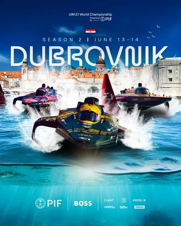 Electric Thrills Meet Historic Shores - E1 World Championship 2025 in Dubrovnik