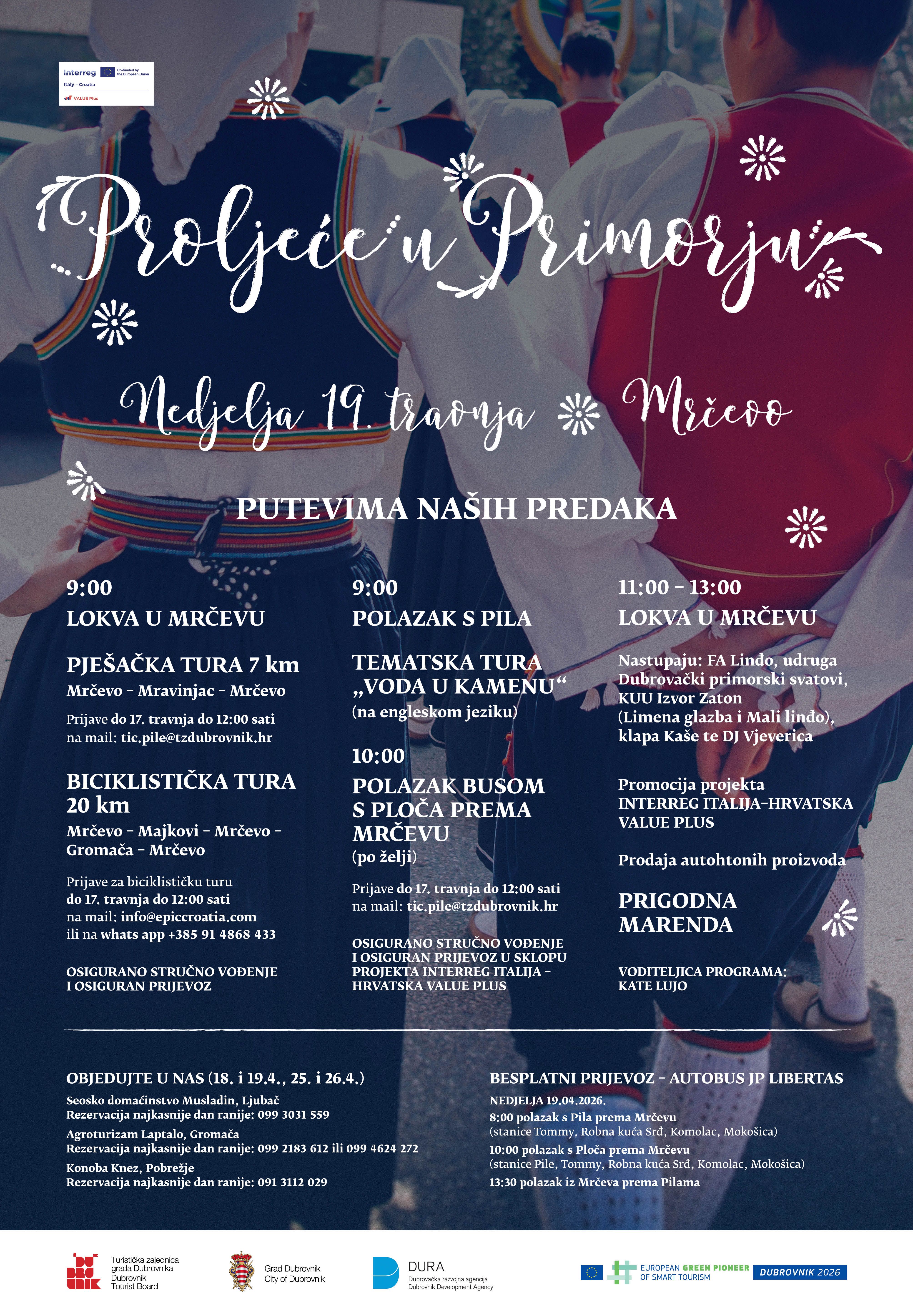 UOČI DANA PLANETA ZEMLJE / Bogat program manifestacije „Proljeće u Primorju“ održat će se na Lokvi u Mrčevu