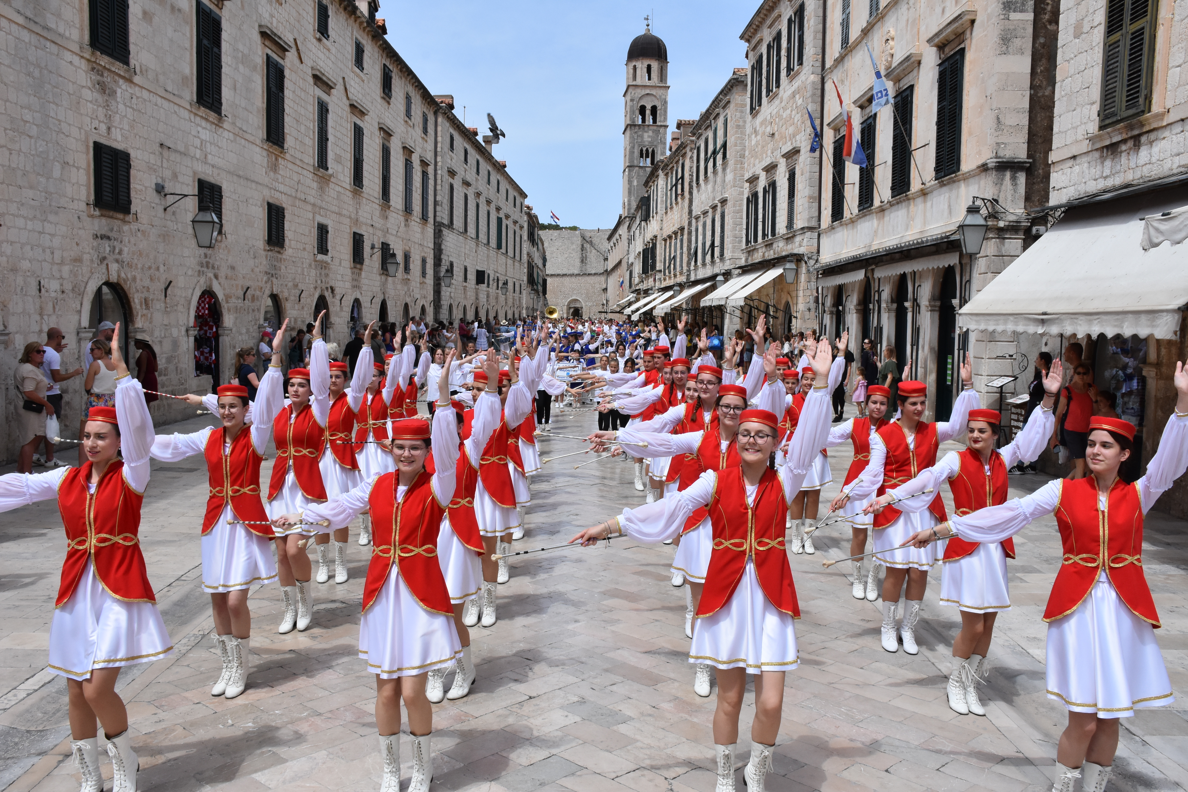 Majorette Festival This Saturday on Stradun, Followed by Giuliano’s Evening Concert in Orašac