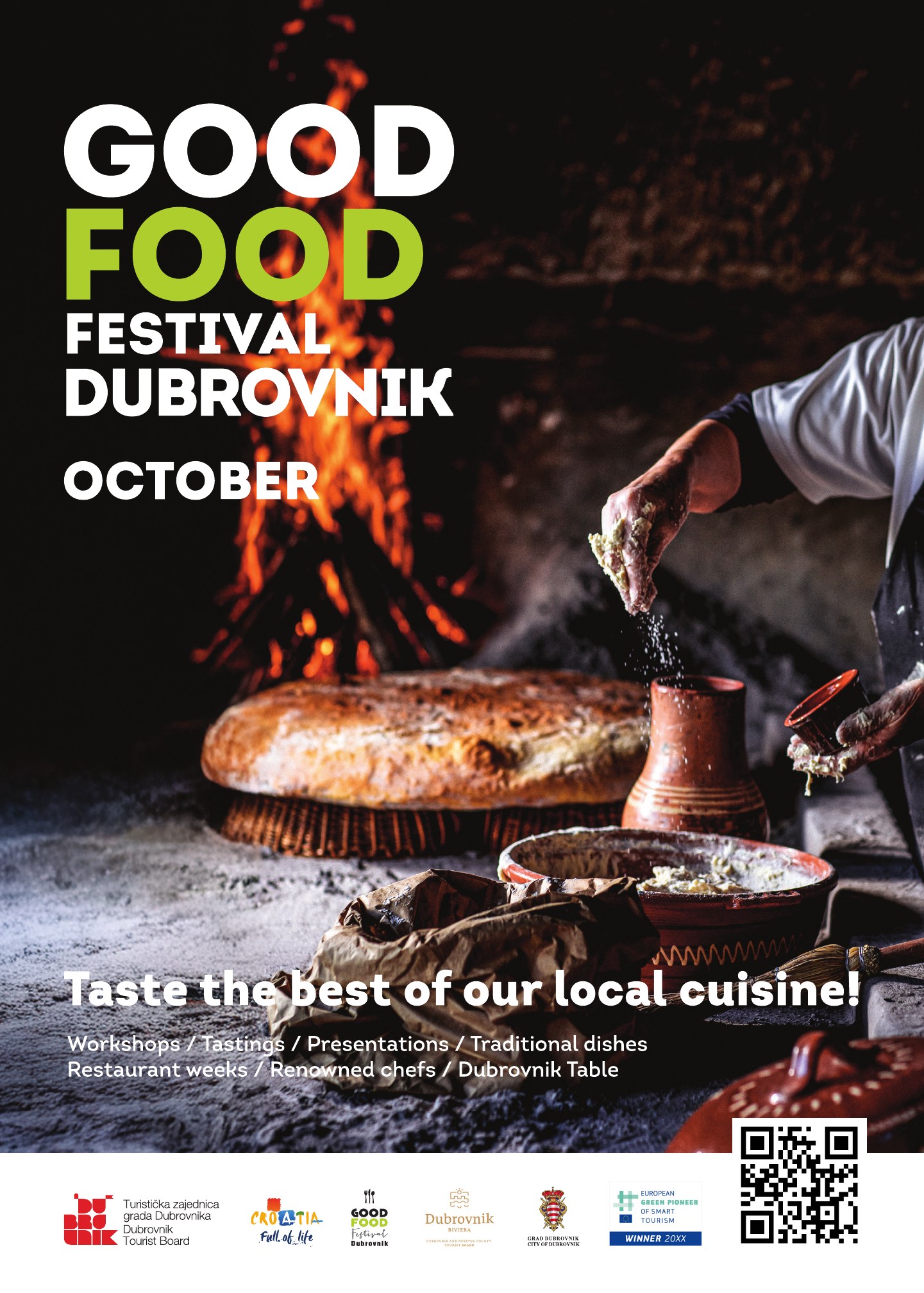 Good Food Festival Dubrovnik 2026 — plakat, poveznica na brošuru
