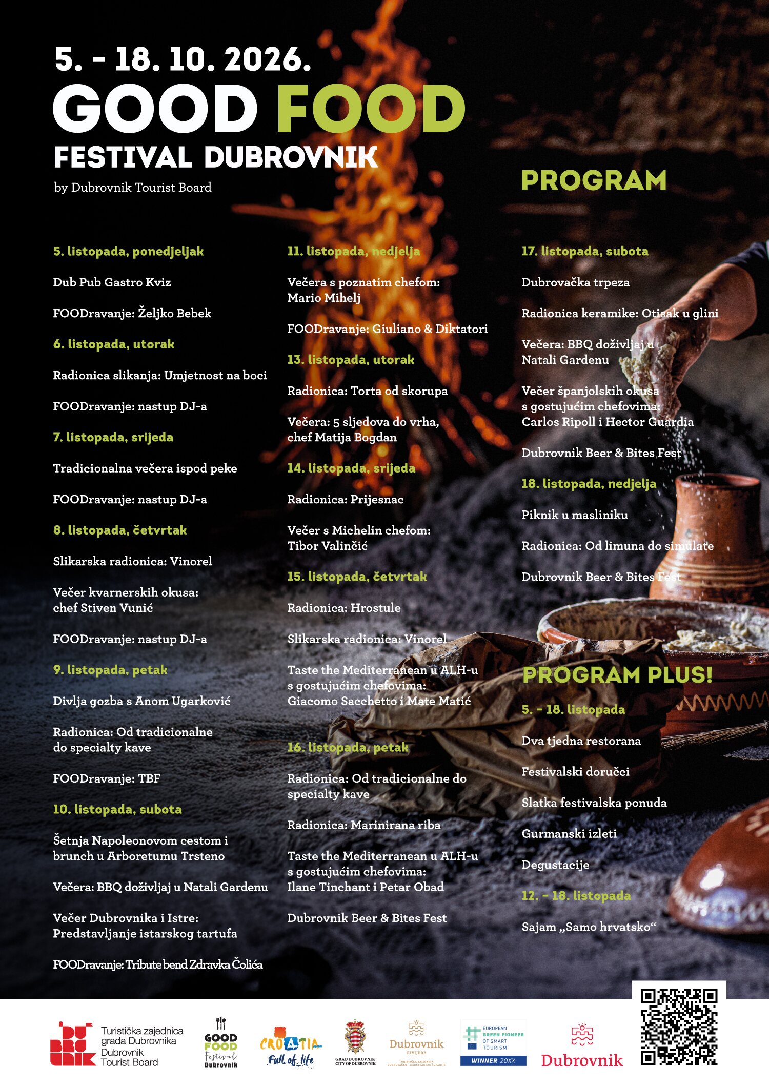 Program — Good Food Festival Dubrovnik 2026